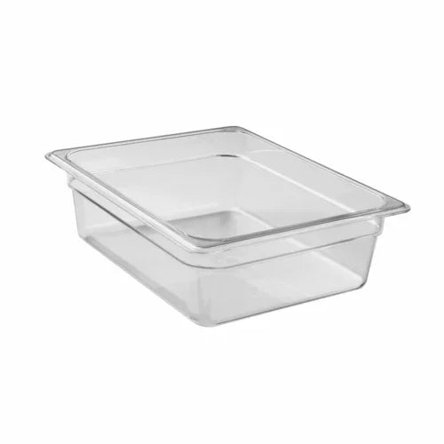 Cambro 24CW135 | Camwear Food Pan 6.3 qt 1/2 size polycarbonate clear