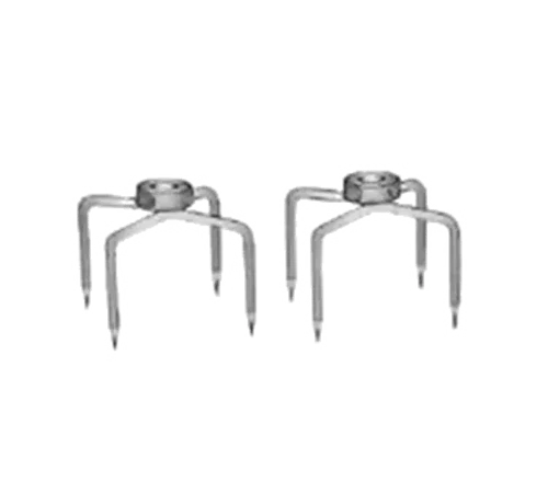 CROWN VERITY CV-FA-5 Fork Assembly 5-inch Complete Set of 2 for Rotisserie