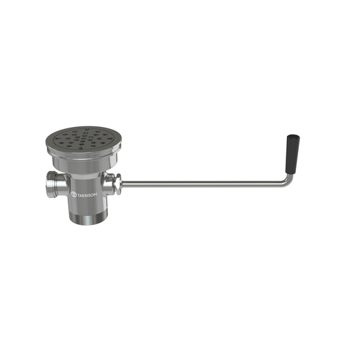 Tarrison TP-PDDT2 Lever Waste, twist handle with overflow outlet, 3-1/2 in  diameter drain opening