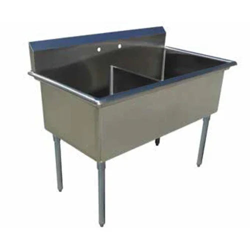 EFI SI818-2NC-E | Versa Steel | Prep Sink Two Compartment 39 inch Width