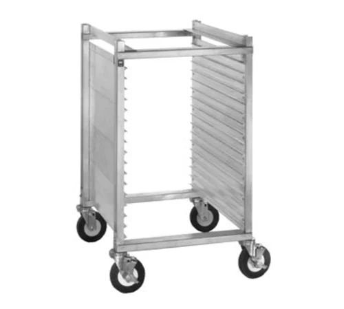 CRESCOR 2821815 Utility Rack Mobile Half-Size with Closed Sides and Interlocking Walls