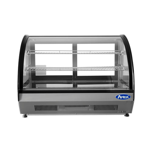 Atosa CRDC-46 Refrigerated Display Case, countertop, 35-2/5 in W x 22-1/10 in D x 26-2/5 in H,