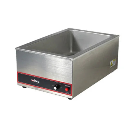 Winco FW-S500 | Food Warmer | Electric 22-1/2 in W x 14-5/8 in D x 9-3/8 in H