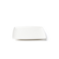 Browne 5630189 Plate, 15.8cm / 6.25 in , square, coupe, vitrified high alumina porcelain, white
