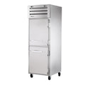True STR1DT-2HS-HC SPEC SERIESr Refrigerator/Freezer, reach-in, one-section, (2) stainless steel ha