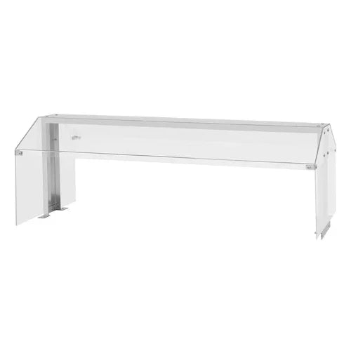 Turbo Air SNZ-72T Sneeze Guard, double sided, 72 in W, polycarbonate cover, stainless steel side s