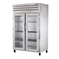 True STG2H-2G SPEC SERIESr Heated Cabinet, reach-in, two-section, (2) glass doors with locks,