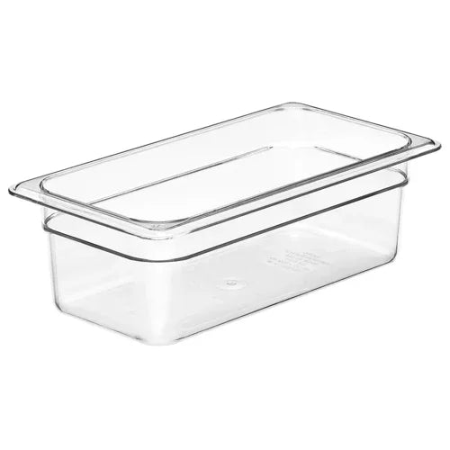 Cambro 34CW135 | Camwearr Food Pan | 3.8 qt capacity, 4 in deep, polycarbonate