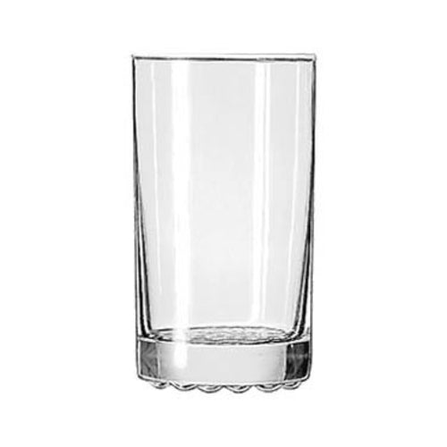 Libbey 23256 Hi-Ball Glass, 9 oz., Safedger rim guarantee, Nob Hillr (H 4-5/8 in  T 2-1/2 in