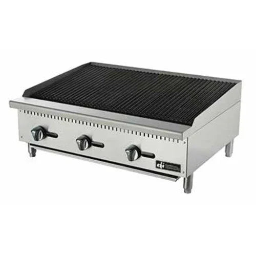 EFI RCTRC-36N | Versa Heat | Charbroiler Natural Gas 36in W Stainless Steel