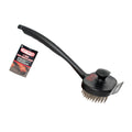 Chef Master 90051 Chef-Master Char-Broiler Brush, 17 in , dual-handle, stainless steel bristles &