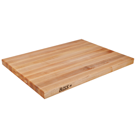 John Boos R02 Cutting Board, 24 in W x 18 in D x 1-1/2 in  thick, edge grain construction, Nor