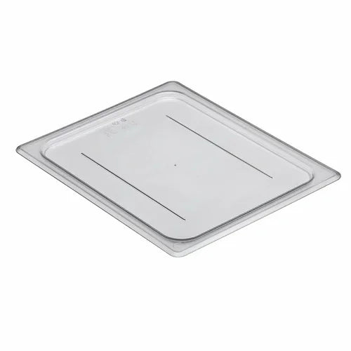 Cambro 20CWC135 | Camwear Food Pan Cover | 1/2 Size Flat Polycarbonate Clear NSF