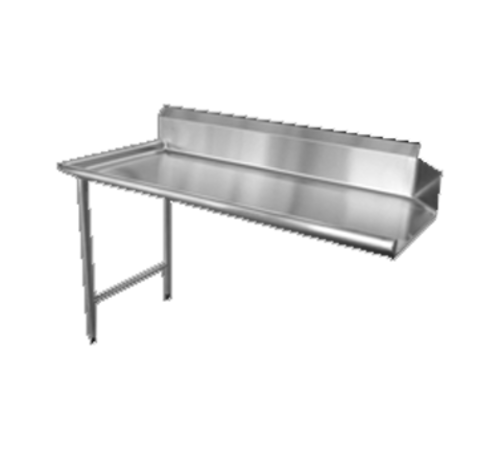 Omcan 28472 (28472) Dishtable, clean, 26 in W, straight design, left side, stainless steel,