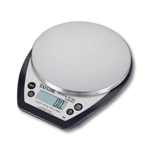 Taylor  1020NFS Aquatronic Portion Control Scale, digital, 11 lb. x 0.1 oz. / 5 kg x 1g capacity
