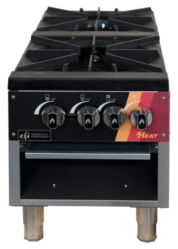 EFI HSP18-2B-P | Versa Heat | Gas Range LP Gas 18in W 2 Burners
