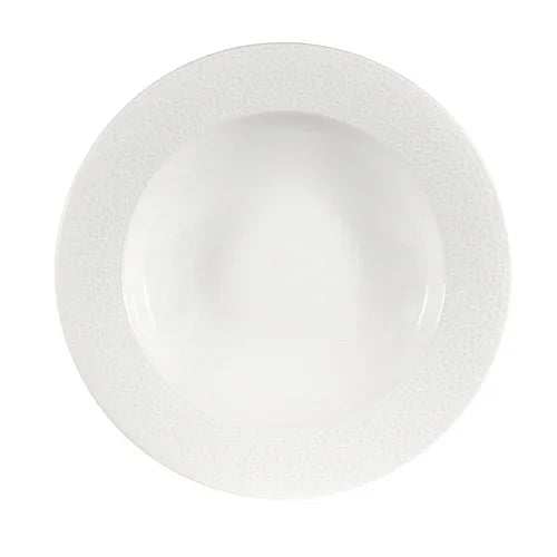 Churchill WHISIRSB1 Rimmed Soup Bowl, 17.5 oz, 9.75 in diameter, microwave safe