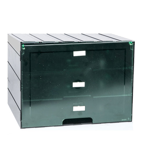 Brunner Anliker BOX LARGE3-5 (232.01552) Disc Storage Case, (3) shelves, holds (4) discs