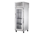 True STR1RPT-1G-1G-HC SPEC SERIESr Refrigerator, pass-thru, one-section, (1) glass door front & rear w