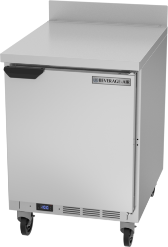 Beverage Air WTF24AHC Worktop Freezer, one-section, 24 in W, 4.9 cu. ft. capacity, (1) solid door, (2)