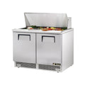 True TFP-48-18M Sandwich/Salad Unit, two-section, rear mounted self-contained refrigeration, sta