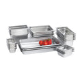Browne 98126 Steam Table Pan, 1/2 size, 10.6 qt., 12-3/4 in L x 10-3/8 in W x 6 in  deep, sol