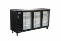 Ikon IBB73-3G-24 IKON Refrigeration Refrigerated Back Bar Storage Cabinet, three-section, 17.26 c