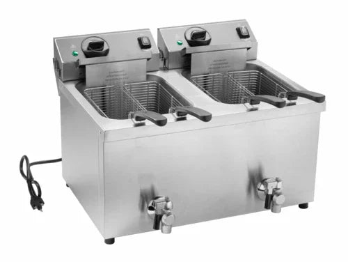 Vollrath CF4-3600DUAL-C | Countertop Electric Fryer Double Pot | FFA8130-C