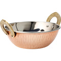 Tableware Solutions F91061 Kadai Dish, 20 oz., 6 in  dia., round, with double handles, copper, Creative Tab