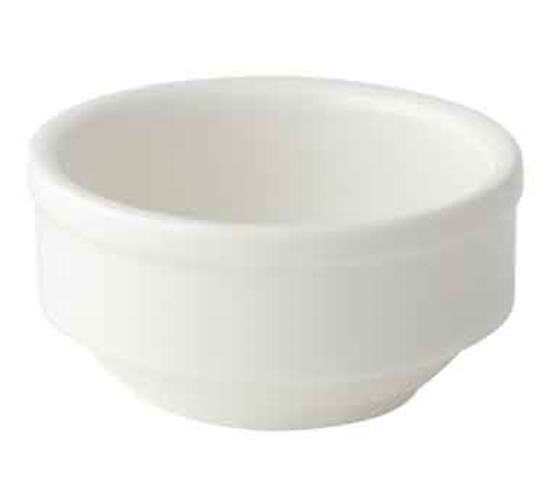 Anton Black / Piata  ABZ03194 Mustard/Butter/Dipper Pot, 2 oz., 2-1/4 in  (6 cm), round, Anton Black, white