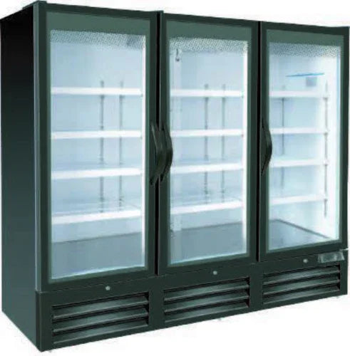 Kool-It KGR-78 Refrigerated Merchandiser with Three Sections and Dimensions 81 in W x 31-7/8 in D x 83-1/2 in H