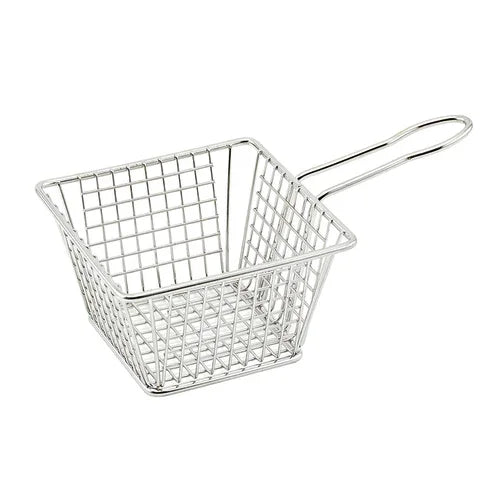 Winco FBM-554S | Mini Fry Basket | 5 in x 5 in x 3 in H
