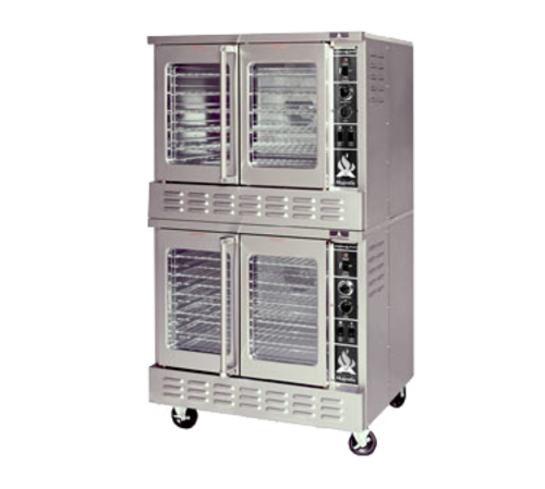 American Range MSDE-2 Convection Oven, double-deck, electric, standard depth, manual controls, tempera