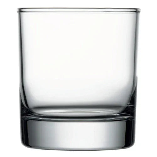 Pasabahce PG41822 Side-Heavy Sham Double Old-Fashioned Glass, 13 oz. (385ml), 3-3/4 in H