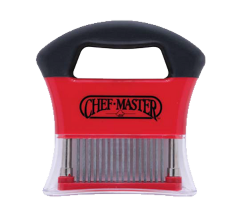 Chef Master 90009 Chef-Master Meat Tenderizer, dishwasher safe, window box packaging, 48 stainless