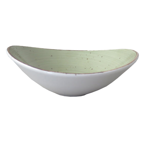 Continental 29FUS171-02 Salsa Bowl, 2-1/2 oz., 4 in  dia., Elements Rustic by Continental, light green (