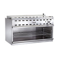 Vulcan VICM72 Cheesemelter, gas, 72 in , (2) infrared burners, 3-position heavy duty rack, rem
