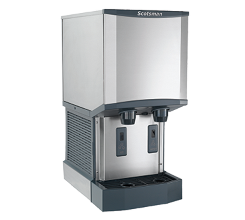 Scotsman HID312A-1 Meridian Ice & Water Dispenser, Touchfreer infrared dispensing, H2 Nugget Ice, a