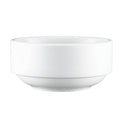 Browne Palm 563950 Bowl, 10-1/2 oz. (310ml), 4-1/2 in  (11.4cm), stackable, round, porcelain, white