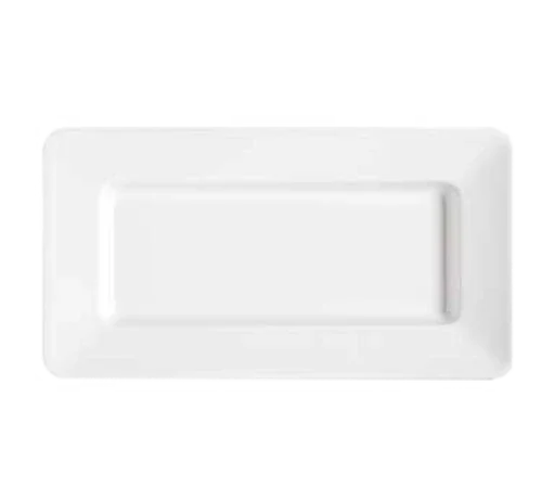 Get ML-10-W | Milano | Plate 15 in x 8 in with Rubber Feet
