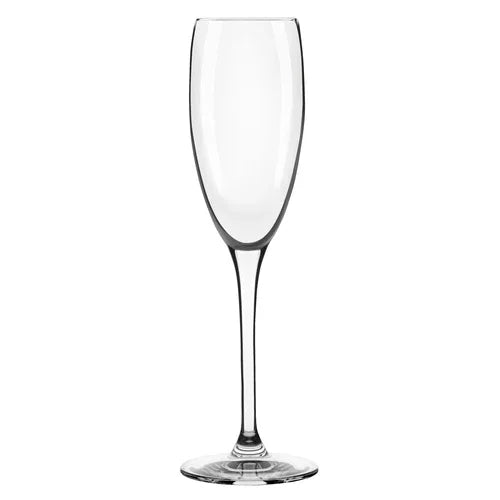 Libbey  9157 Flute Glass, 6 oz., HD2 rim, dishwasher safe, ClearFire glass, Masters Reserver,