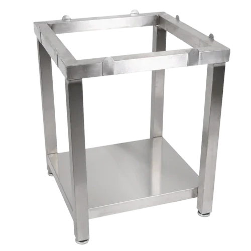 John Boos CUCLA24B Cucina Laforza Butcher Block Stand, 24 in W x 24 in D x 29-3/4 in H, 18/300 stai