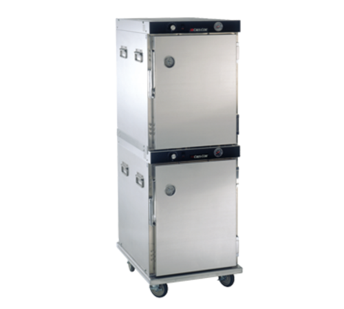 Crescor H339214C Cabinet, Mobile Heated, stacked, insulated, channel pan slides, capacity (16) 18