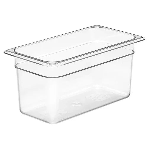 Cambro 36CW135 | Camwearr Food Pan | 5.6 qt 1/3 Size Polycarbonate Clear