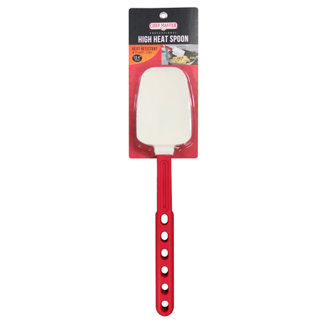 Chef Master 90228 High Heat Spoon, 13-2/5 in L, stain resistant, heat resistant up to 525øF (274øC
