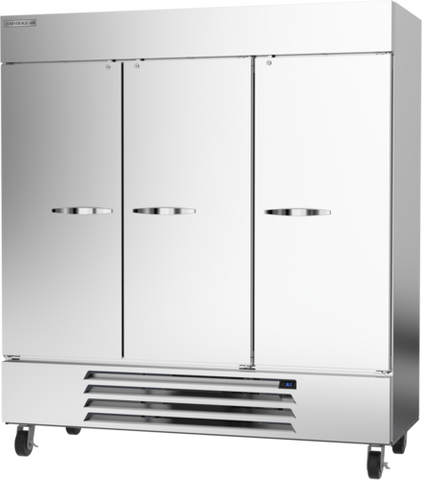 Beverage Air HBR72HC-1 Horizon Series Refrigerator, reach-in, three-section, 68.93 cu. ft. capacity, (1