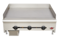 Wells HDG-2430G Griddle, countertop, natural gas, 24 in  W x 23-9/16 in  D cooking surface, 3/4