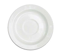 Churchill APR AS5 1 Coffee Saucer, 5 in  dia., round, rolled edge, microwave & dishwasher safe, foot