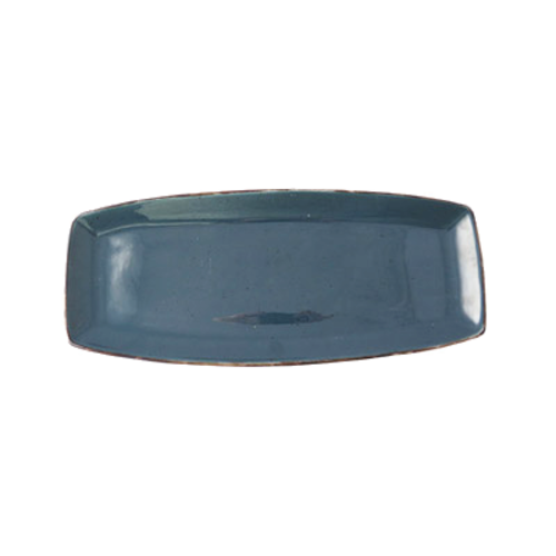 Continental 32CURV192-03 Platter, 14-2/5 in  x 6-1/10 in , rectangular, curved, scratch resistant, oven &