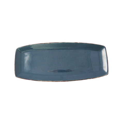 Continental 32CURV192-03 Platter, 14-2/5 in  x 6-1/10 in , rectangular, curved, scratch resistant, oven &